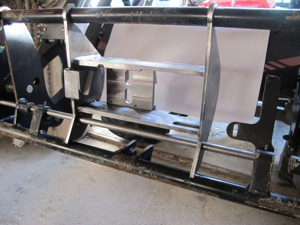 Bausatz Frontlader Eurorahmen MSW Highspeed oil coupler