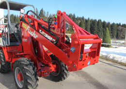 MSW Highspeed oil coupler für Weidemannaufnahme Fuchs Hoflader