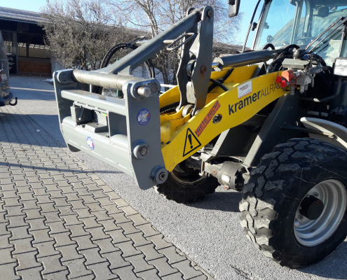 MSW hydraulische Geräteaufnahme für Kramer Radlader 550