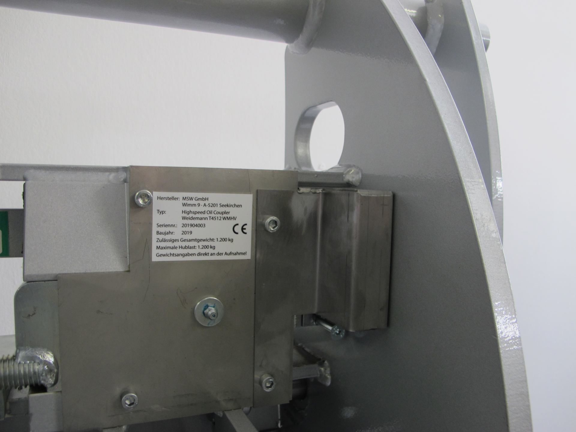 Aufnahme Weidemann 4512/Wacker Neuson TH 1245