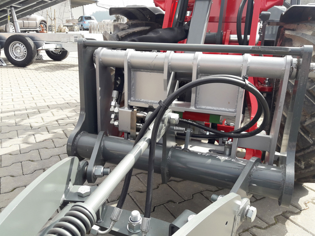 MSW Highspeed oil coupler für Wacker Neuson Aufnahme