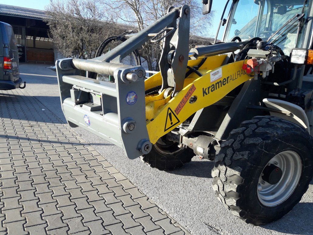 MSW hydraulische Geräteaufnahme für Kramer Radlader 550