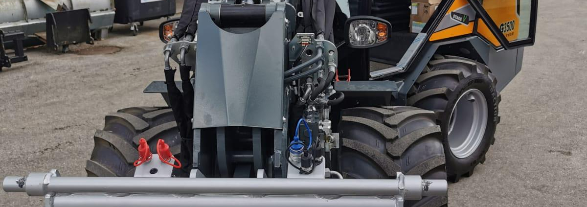 Tobroco-Giant Hoflader inkl. Highspeed Oil Coupler